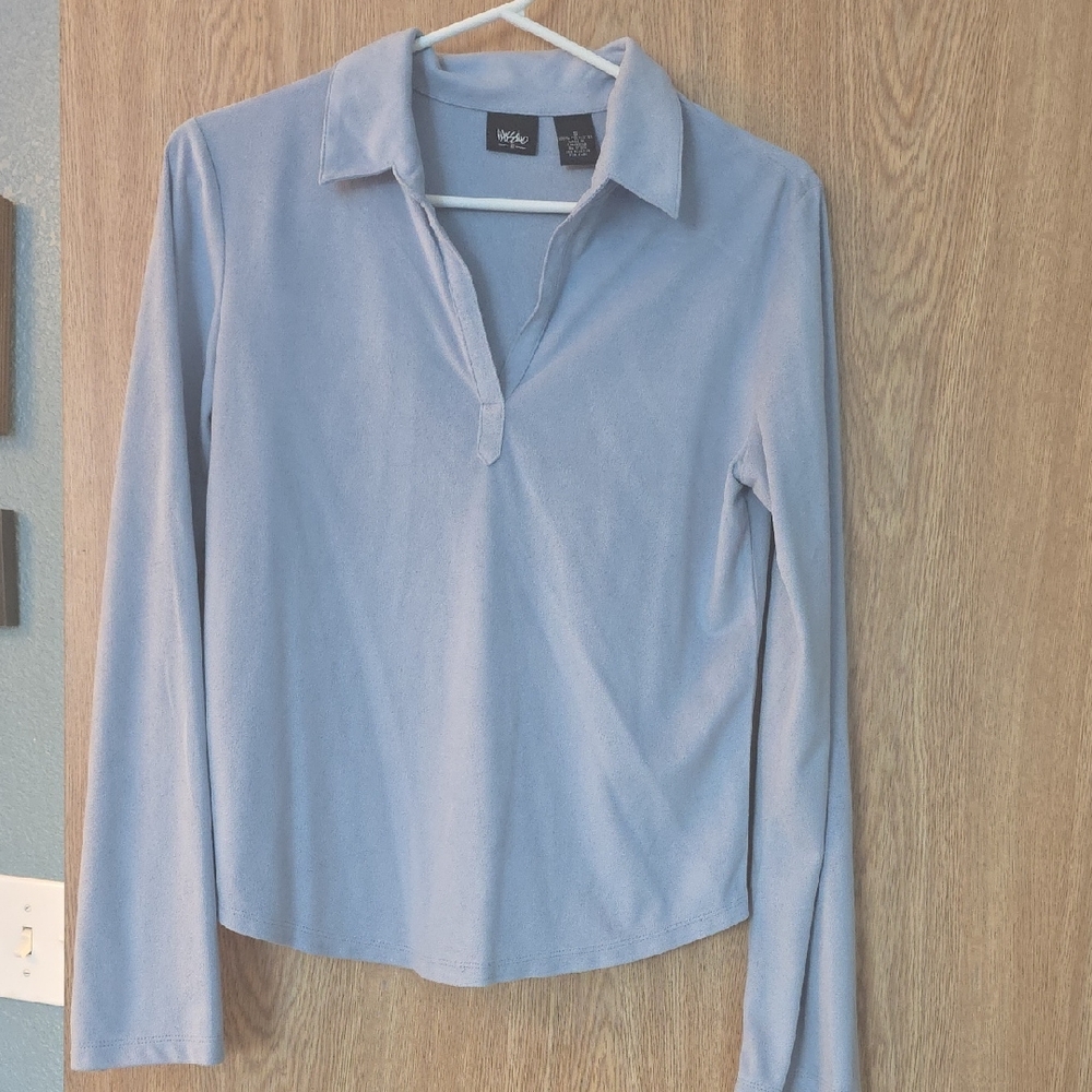 Soft Blue Button Down Shirt